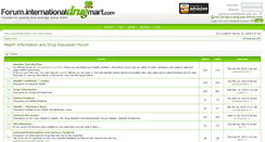 Desktop Screenshot of forum.internationaldrugmart.com